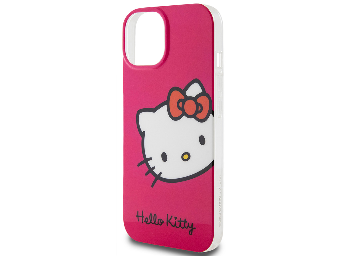 Hello Kitty TPU Case Roze - iPhone 14 hoesje
