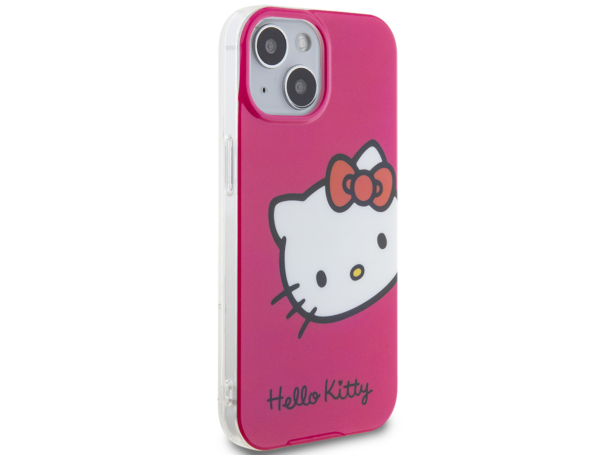 Hello Kitty TPU Case Roze - iPhone 14 hoesje