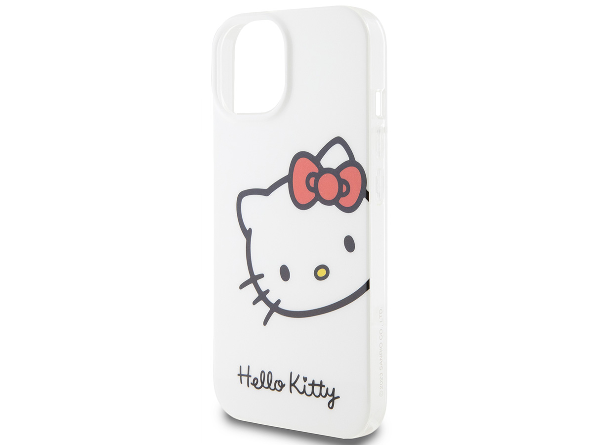 Hello Kitty TPU Case Wit - iPhone 14 hoesje