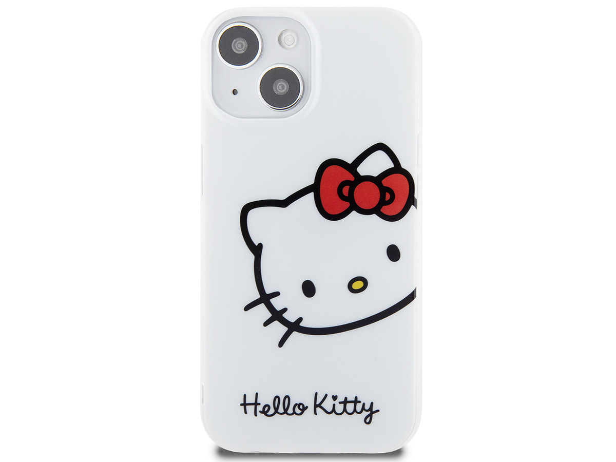 Hello Kitty TPU Case Wit - iPhone 14 hoesje