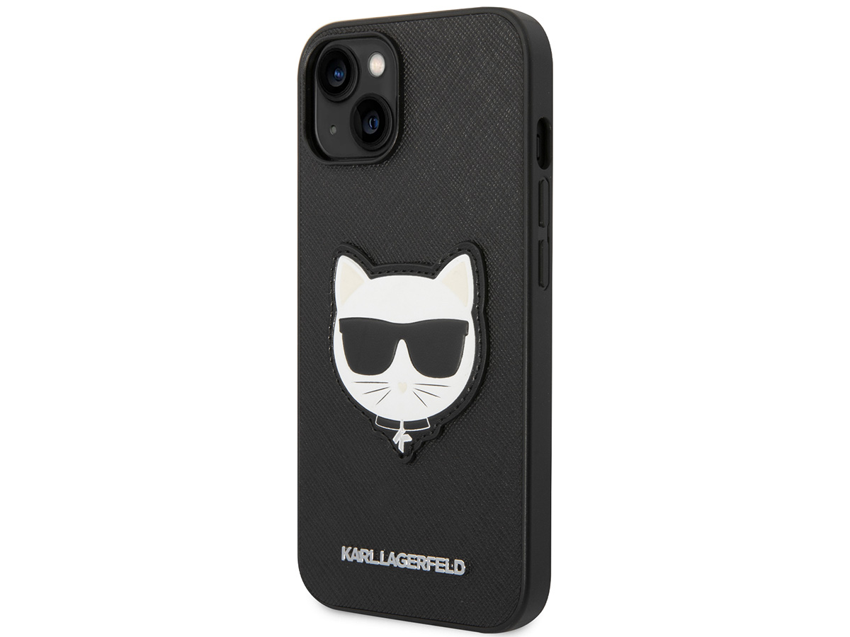 Karl Lagerfeld Ikonik Choupette Patch Case - iPhone 14 hoesje