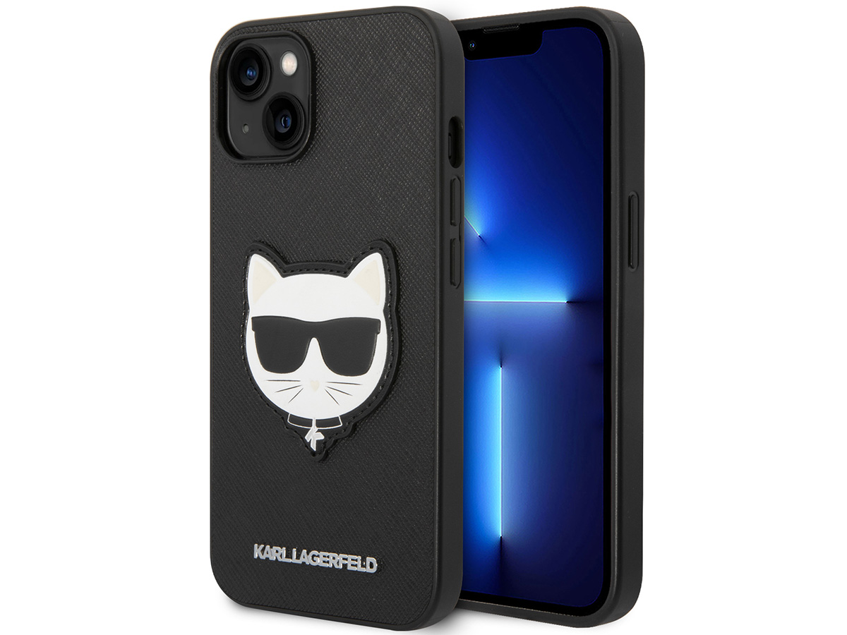 Karl Lagerfeld Ikonik Choupette Patch Case - iPhone 14 hoesje