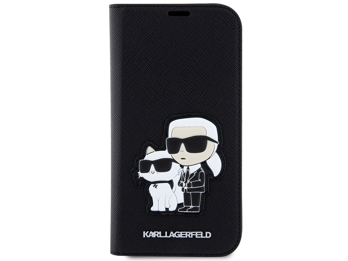 Karl Lagerfeld Ikonik Duo Bookcase - iPhone 14 hoesje