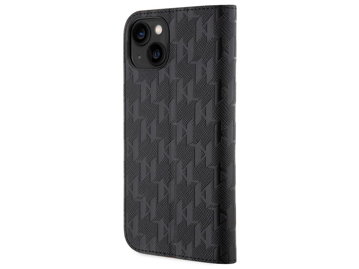 Karl Lagerfeld Monogram Bookcase - iPhone 14 hoesje