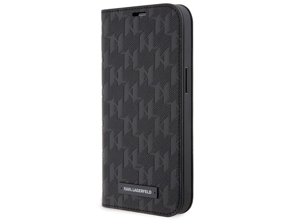 Karl Lagerfeld Monogram Bookcase - iPhone 14 hoesje