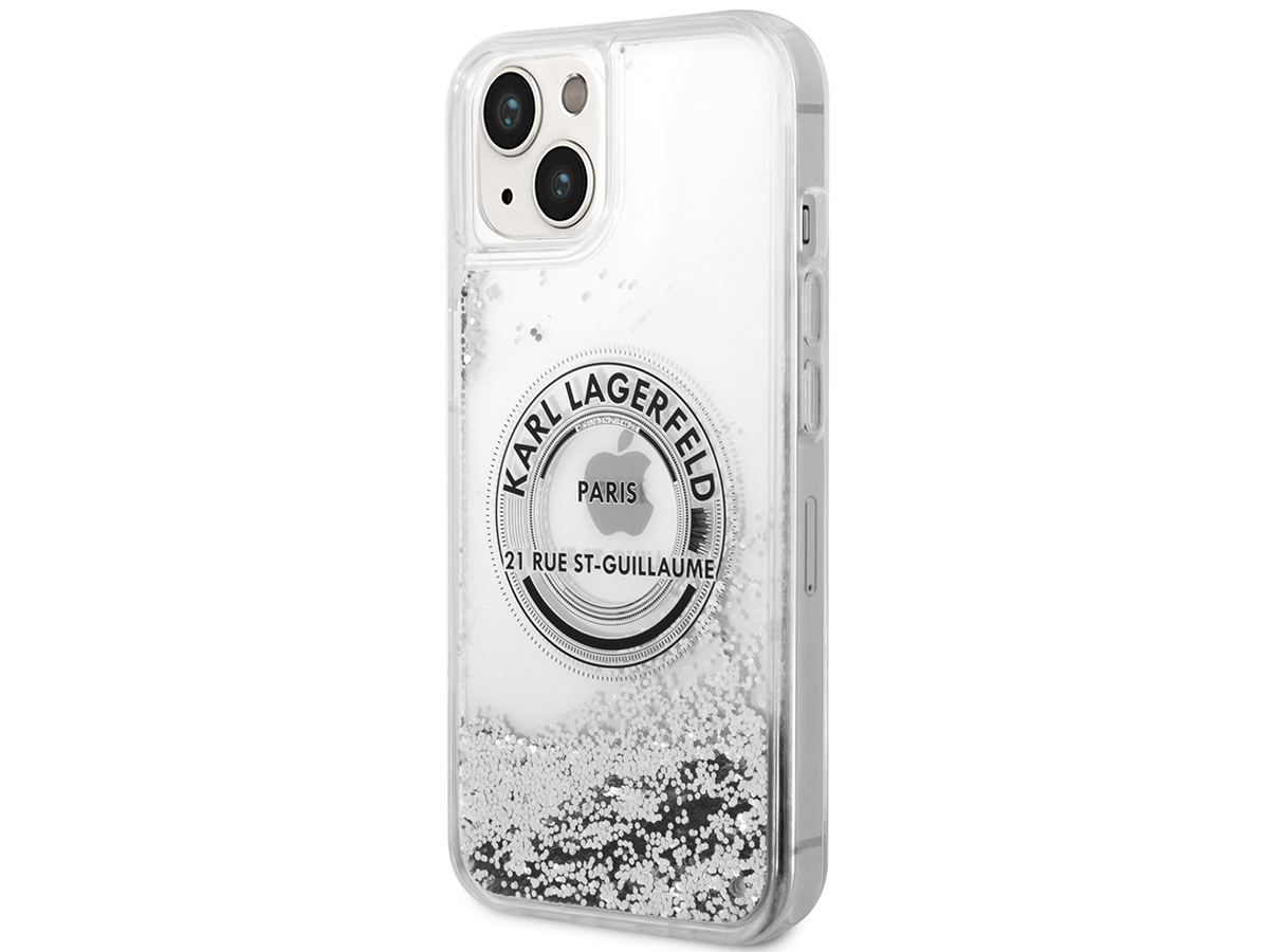 Karl Lagerfeld Rue St-Guillaume Liquid Case - iPhone 14 hoesje