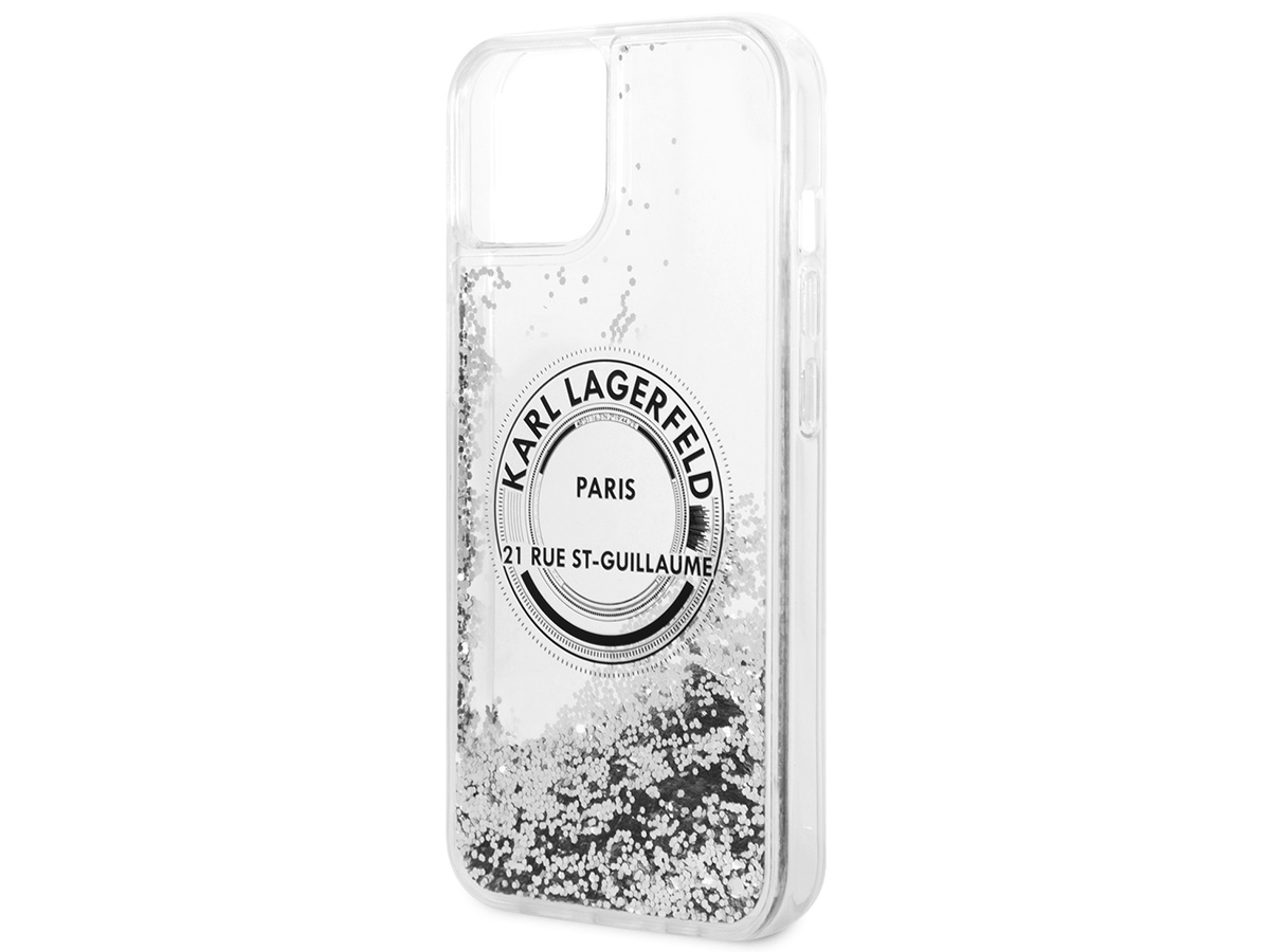 Karl Lagerfeld Rue St-Guillaume Liquid Case - iPhone 14 hoesje