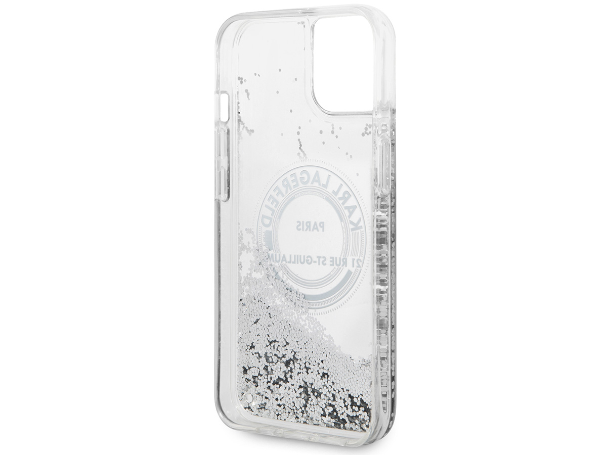 Karl Lagerfeld Rue St-Guillaume Liquid Case - iPhone 14 hoesje