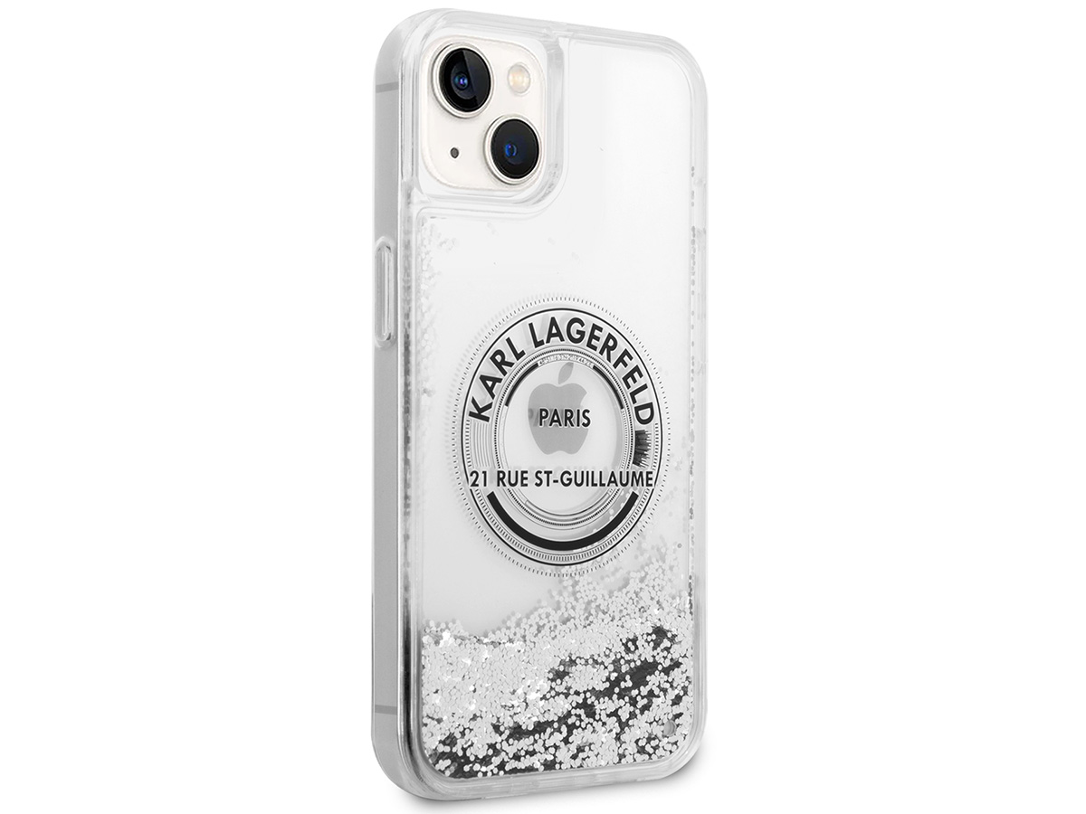 Karl Lagerfeld Rue St-Guillaume Liquid Case - iPhone 14 hoesje