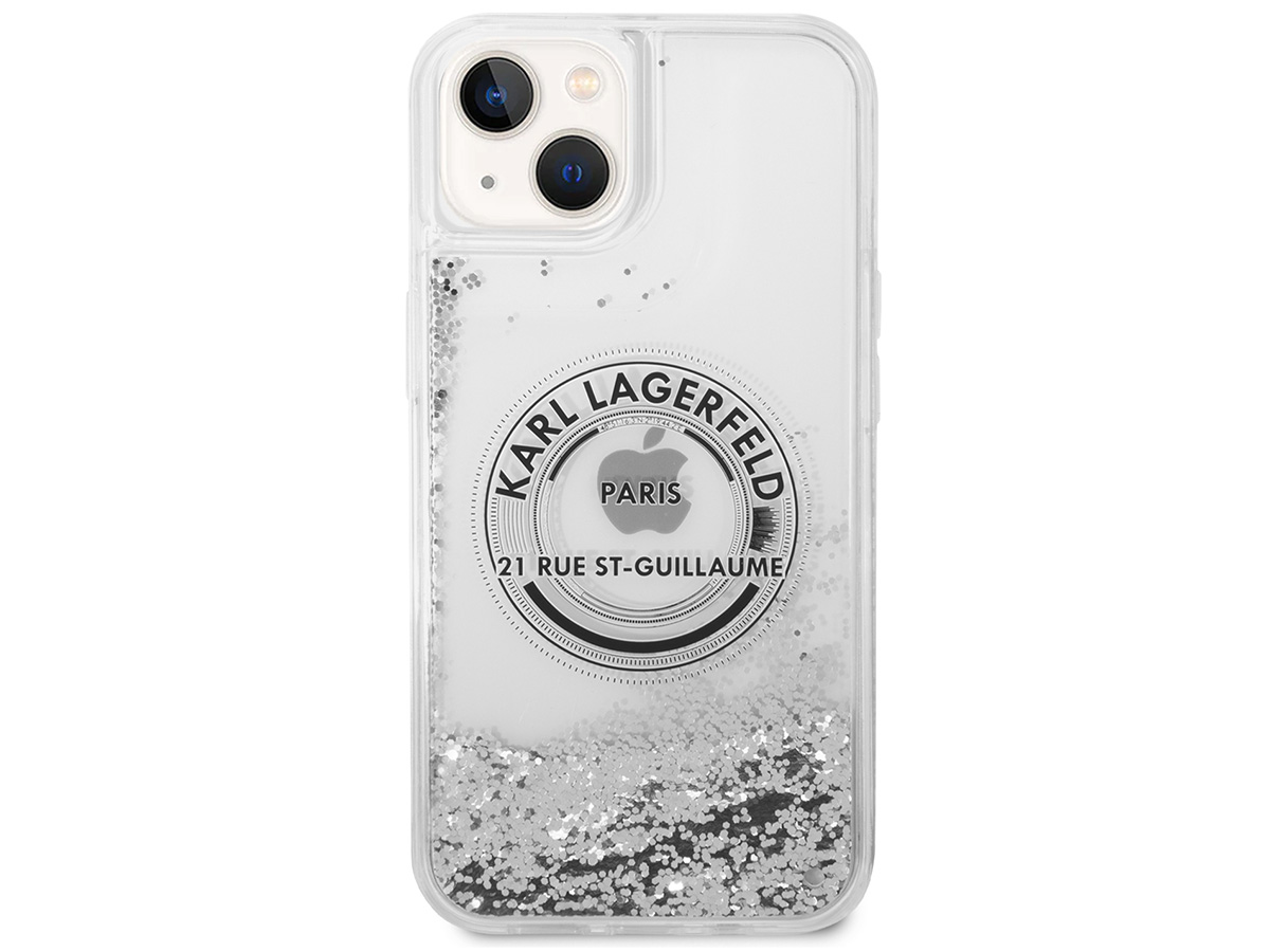 Karl Lagerfeld Rue St-Guillaume Liquid Case - iPhone 14 hoesje