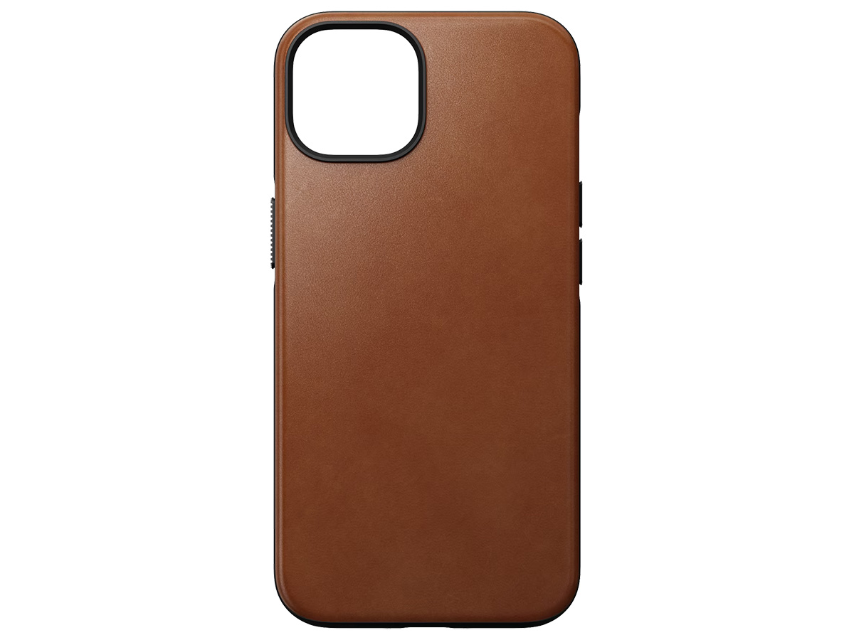 Nomad Modern Leather Case Cognac - iPhone 14 hoesje