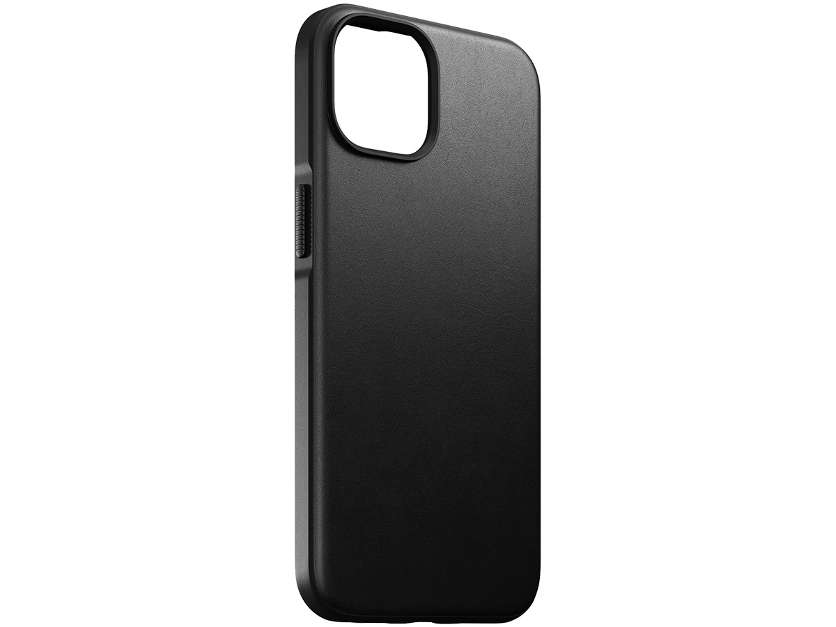 Nomad Modern Leather Case Zwart - iPhone 14 hoesje