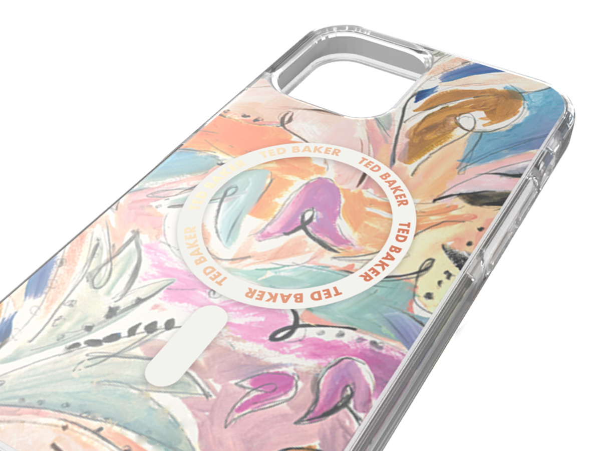 Ted Baker Art Print Anti-Shock Case MagSafe - iPhone 14 Hoesje