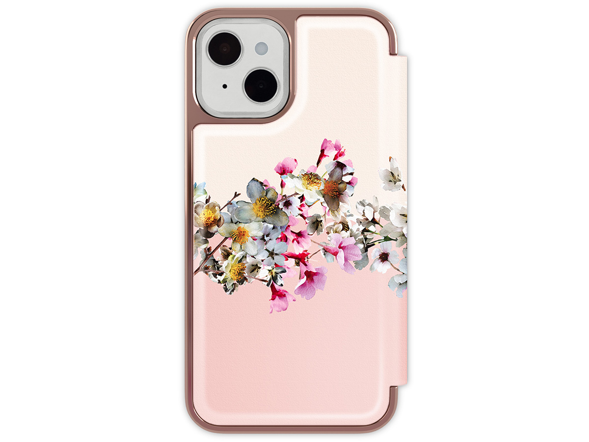 Ted Baker Jasmine Mirror Folio Case - iPhone 14 Hoesje