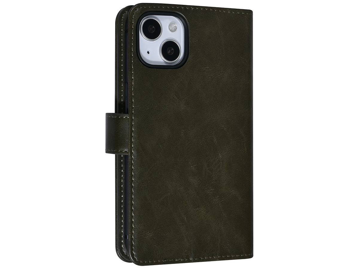Uniq True Wallet XXL Case Groen - iPhone 14 hoesje
