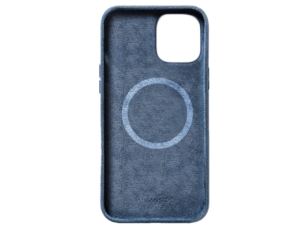 Alcanside Alcantara MagSafe Case Blauw - iPhone 14 Plus hoesje