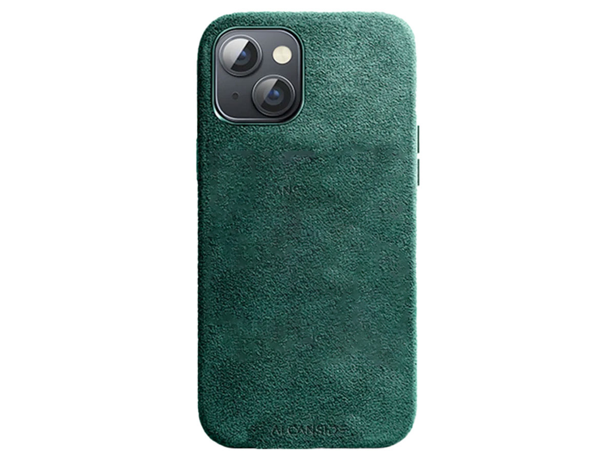 Alcanside Alcantara MagSafe Case Groen - iPhone 14 Plus hoesje