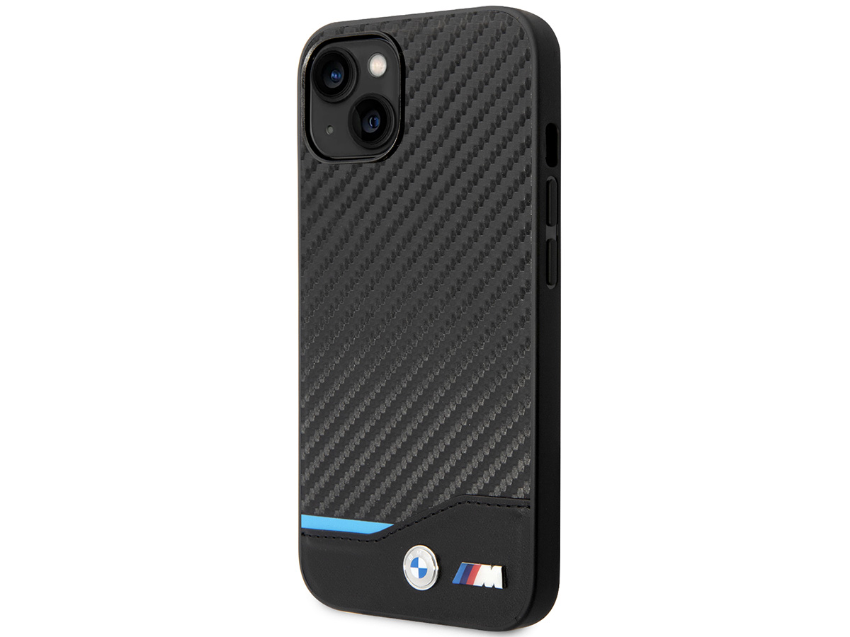 BMW M Carbon Look Case - iPhone 14 Plus hoesje