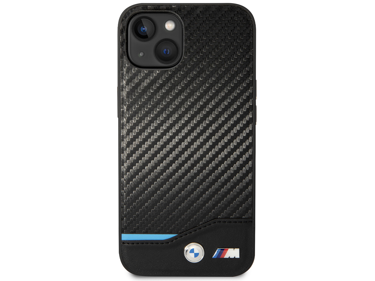 BMW M Carbon Look Case - iPhone 14 Plus hoesje