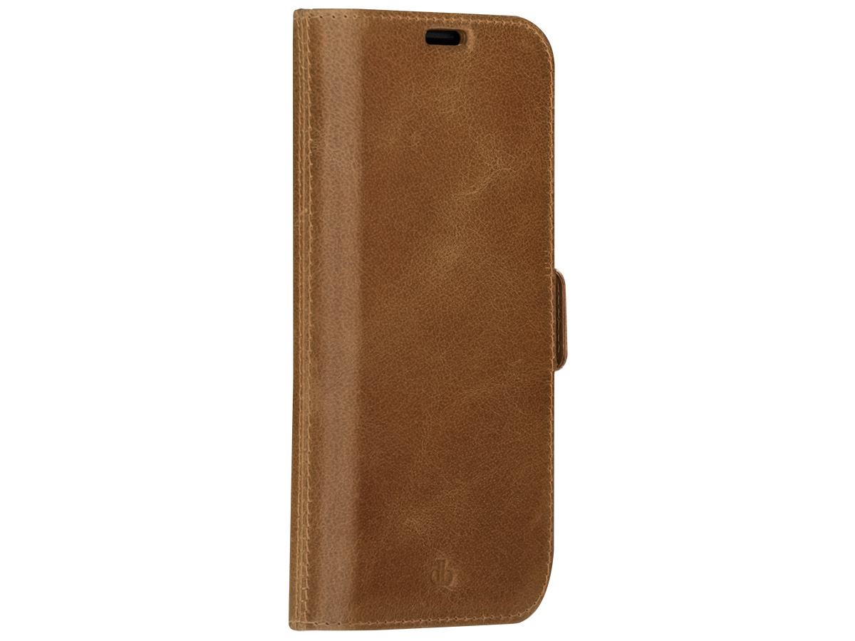 dbramante1928 Lynge 2in1 Case Tan - Leren iPhone 14 Plus Hoesje