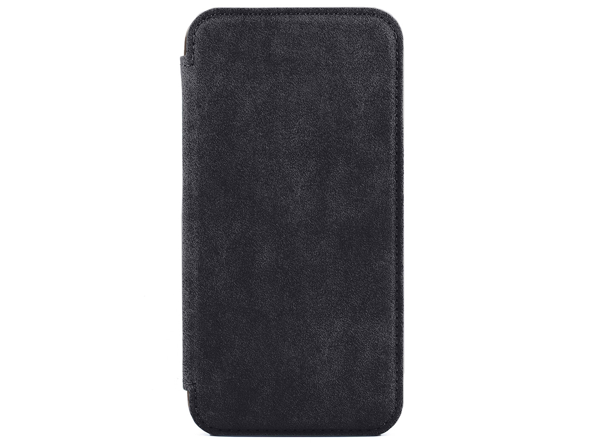 Greenwich Blake MagSafe Alcantara Folio Beluga - iPhone 14 Plus Hoesje