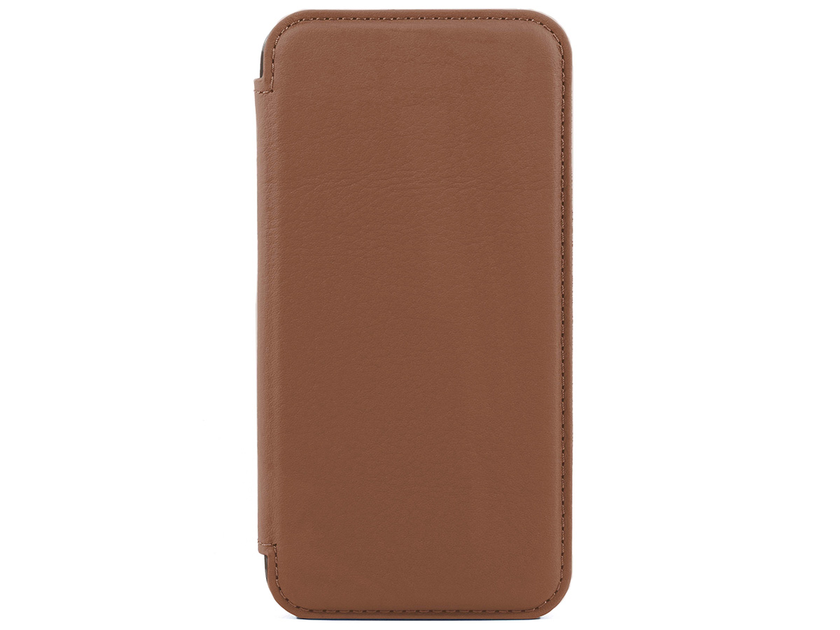Greenwich Blake MagSafe Leather Folio Saddle - iPhone 14 Plus Hoesje