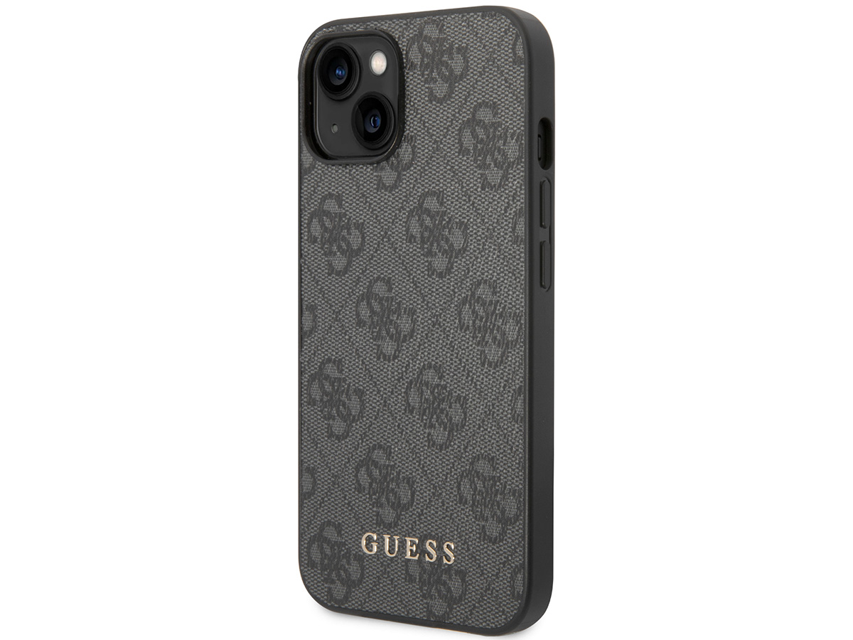 Guess 4G Monogram Case Grijs - iPhone 14 Plus hoesje