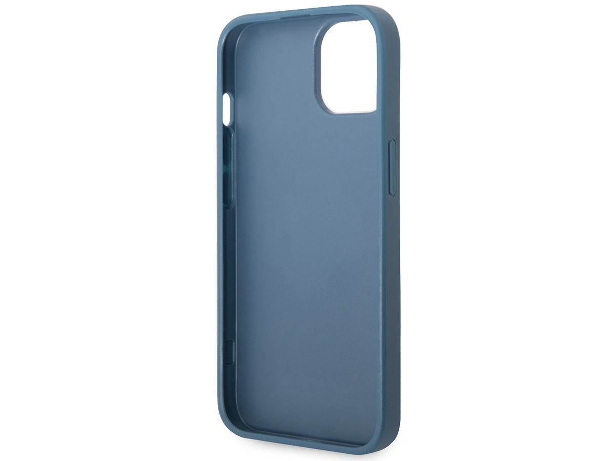Guess Big 4G Monogram Case Blauw - iPhone 14 Plus hoesje