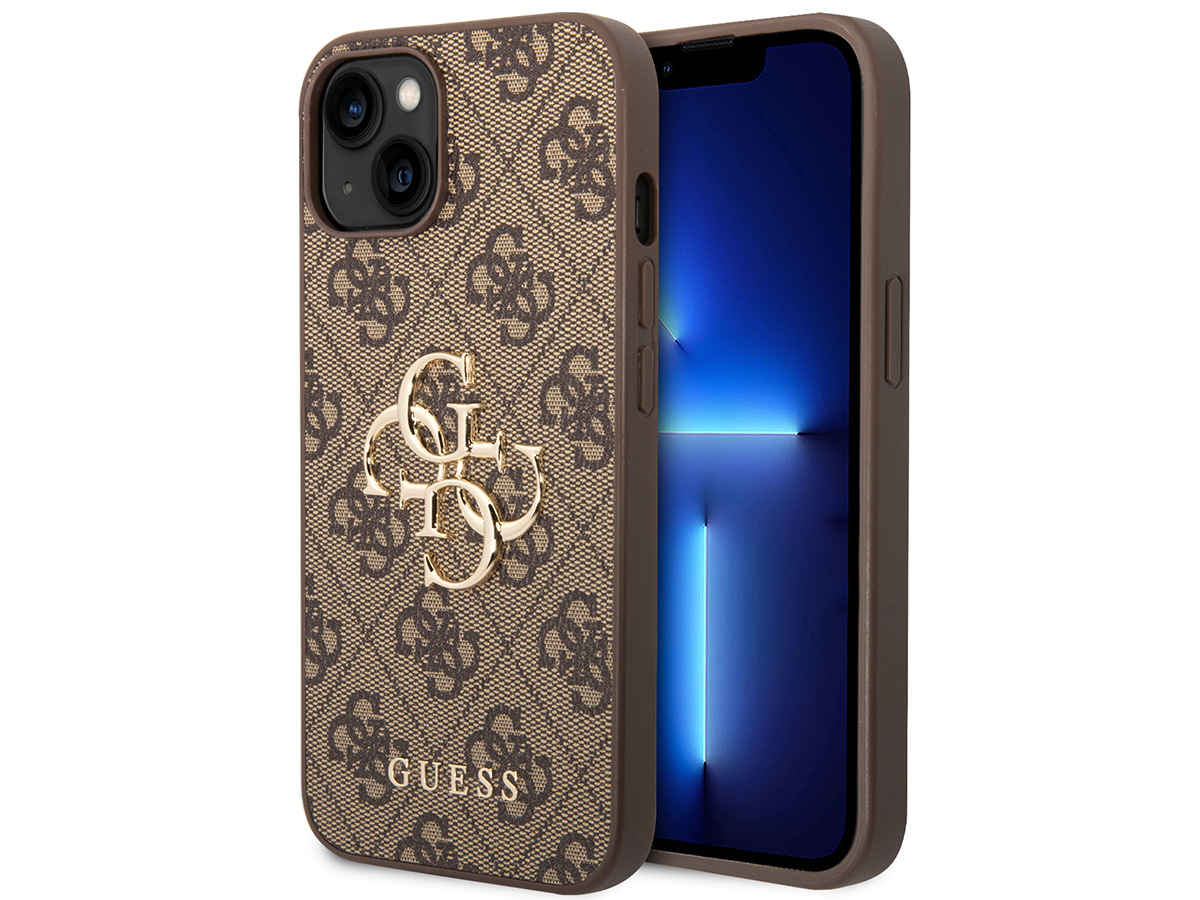 Big 4G Monogram Case iPhone 14 Plus Bruin