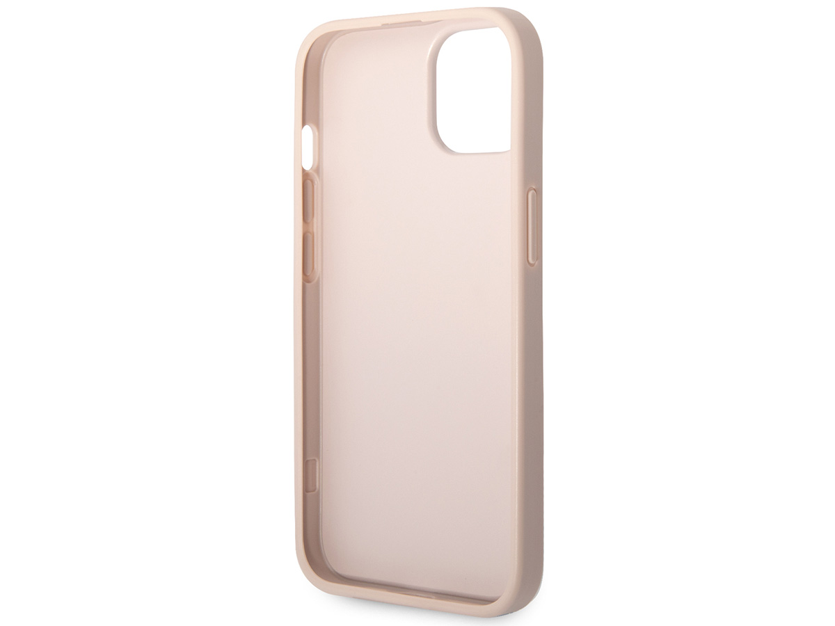 Guess Big 4G Monogram Case Roze - iPhone 14 Plus hoesje