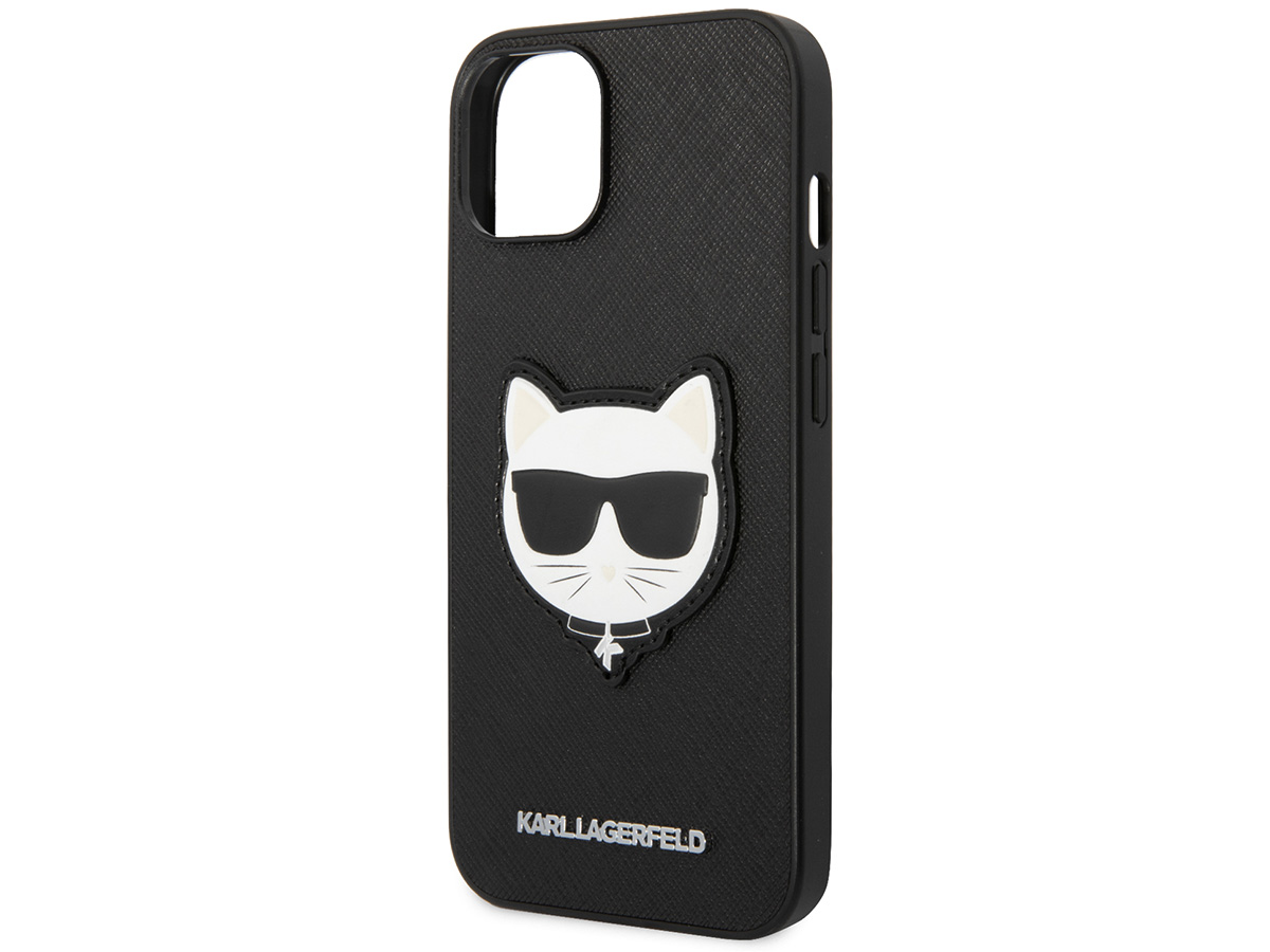 Karl Lagerfeld Ikonik Choupette Patch Case - iPhone 14 Plus/15 Plus hoesje