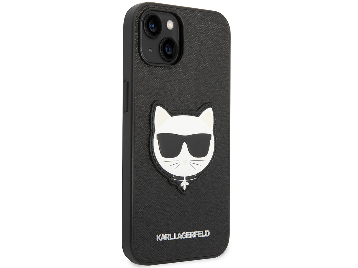 Karl Lagerfeld Ikonik Choupette Patch Case - iPhone 14 Plus hoesje
