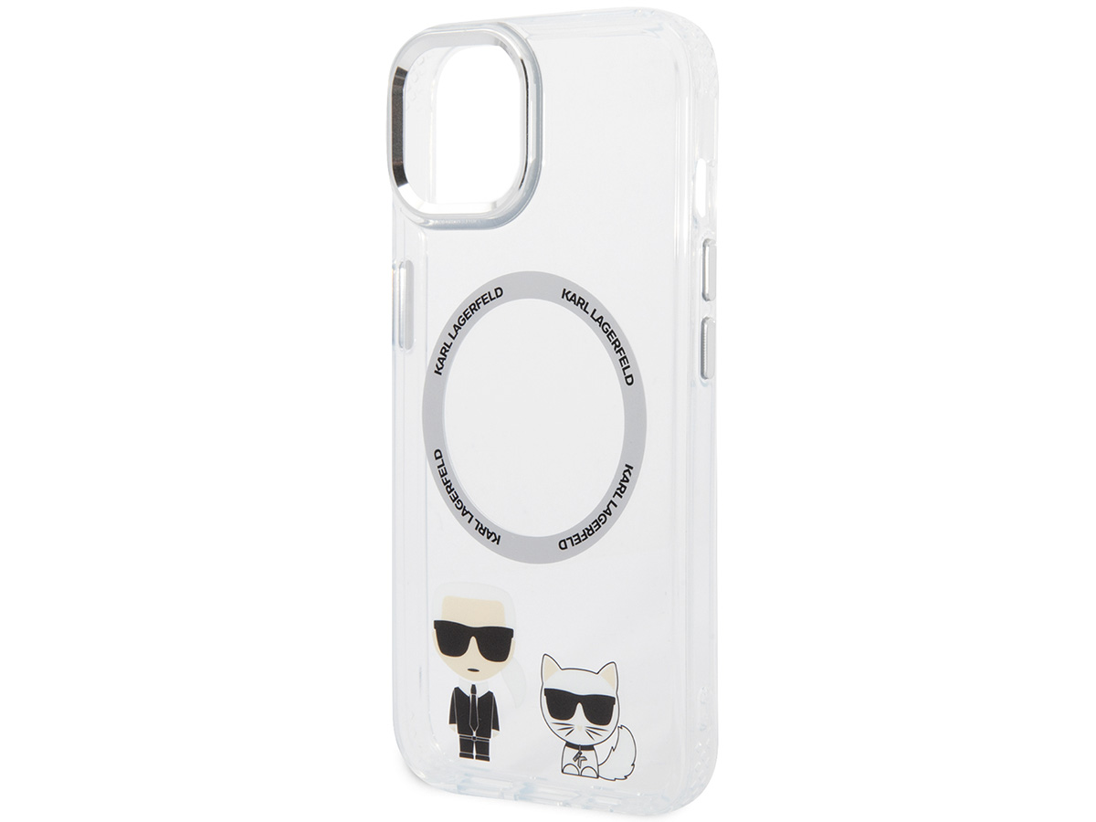 Karl Lagerfeld Ikonik Duo MagSafe Case - iPhone 14 Plus/15 Plus hoesje