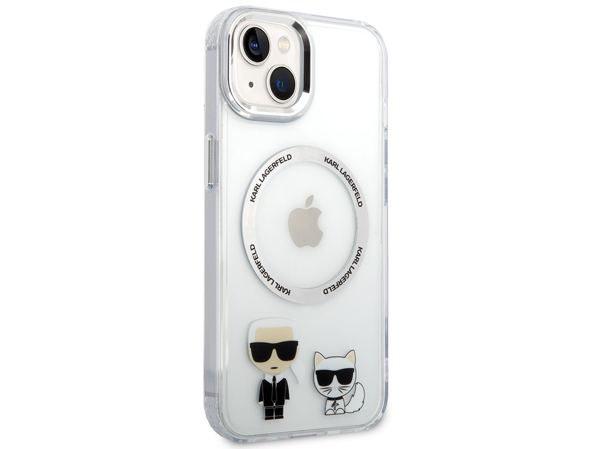 Karl Lagerfeld Ikonik Duo MagSafe Case - iPhone 14 Plus/15 Plus hoesje