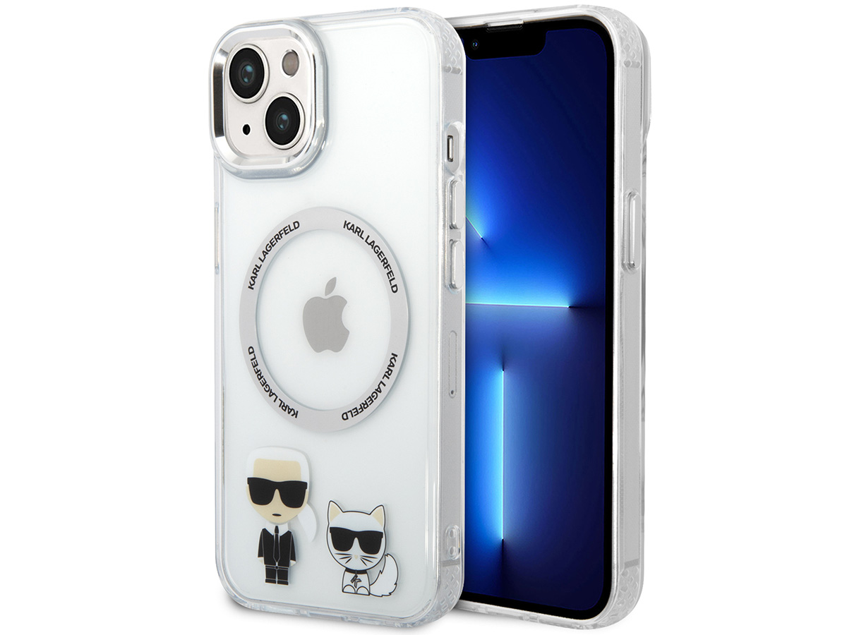 Karl Lagerfeld Ikonik Duo MagSafe Case - iPhone 14 Plus/15 Plus hoesje