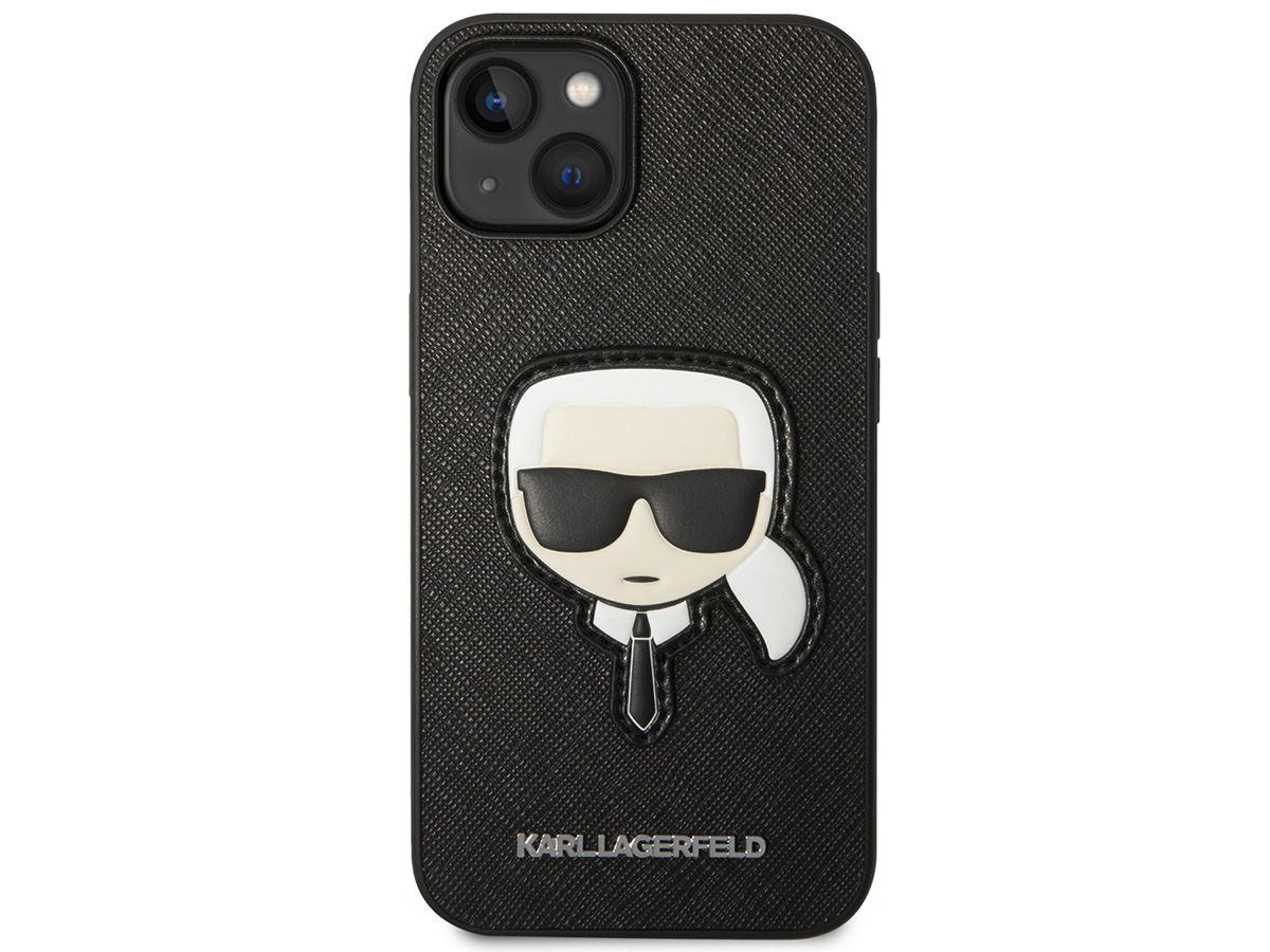 Karl Lagerfeld Ikonik Patch Case - iPhone 14 Plus/15 Plus hoesje