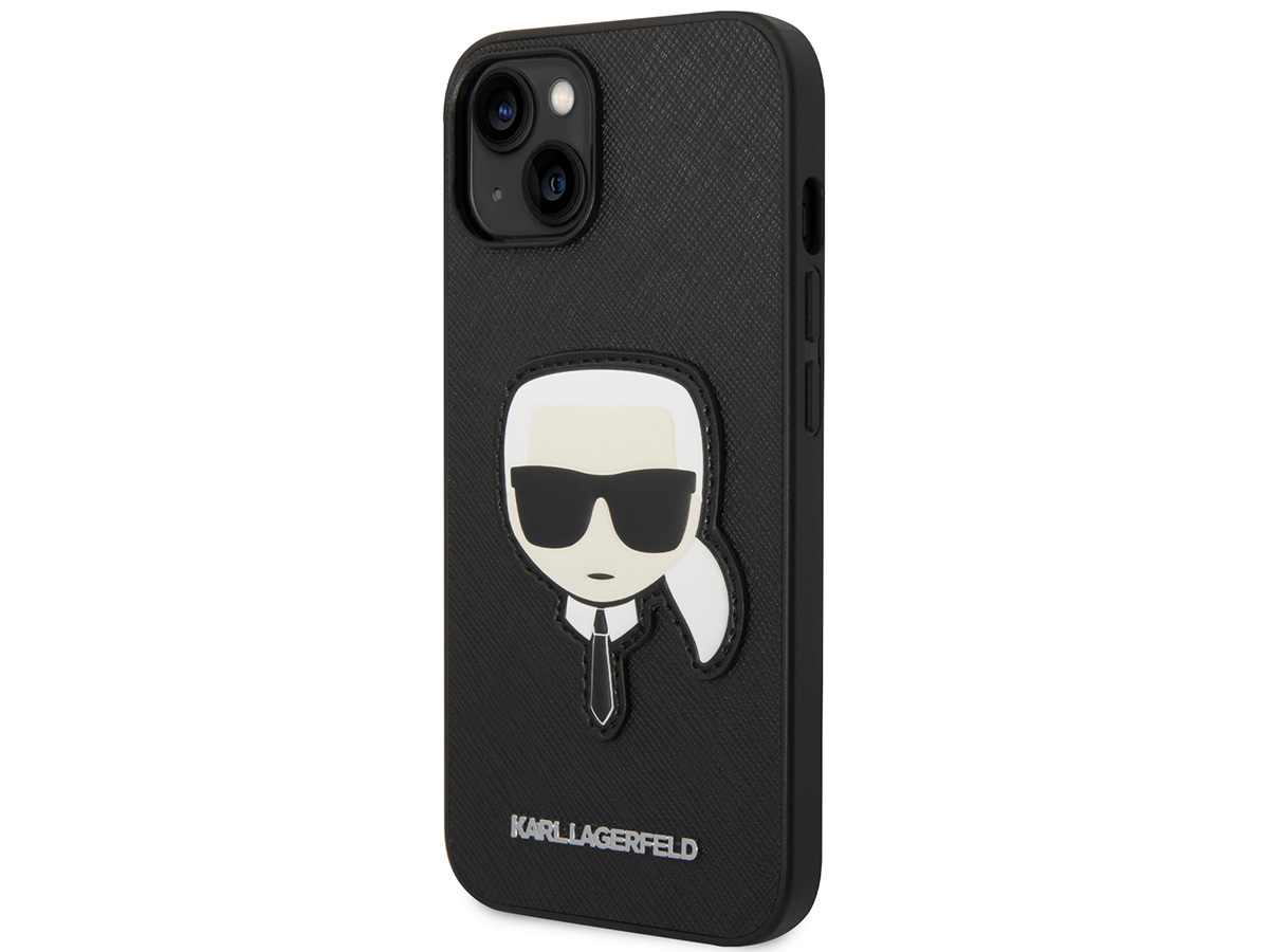 Karl Lagerfeld Ikonik Patch Case - iPhone 14 Plus/15 Plus hoesje