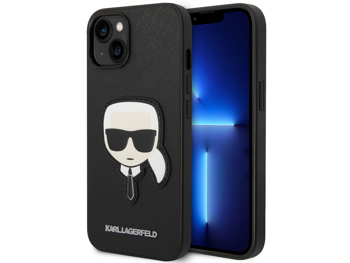 Karl Lagerfeld Ikonik Patch Case - iPhone 14 Plus/15 Plus hoesje