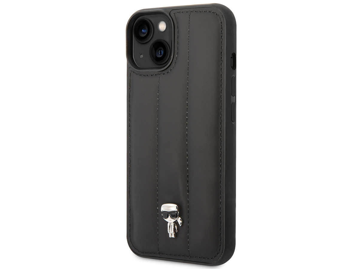 Karl Lagerfeld Ikonik Quilted Case - iPhone 14 Plus/15 Plus hoesje