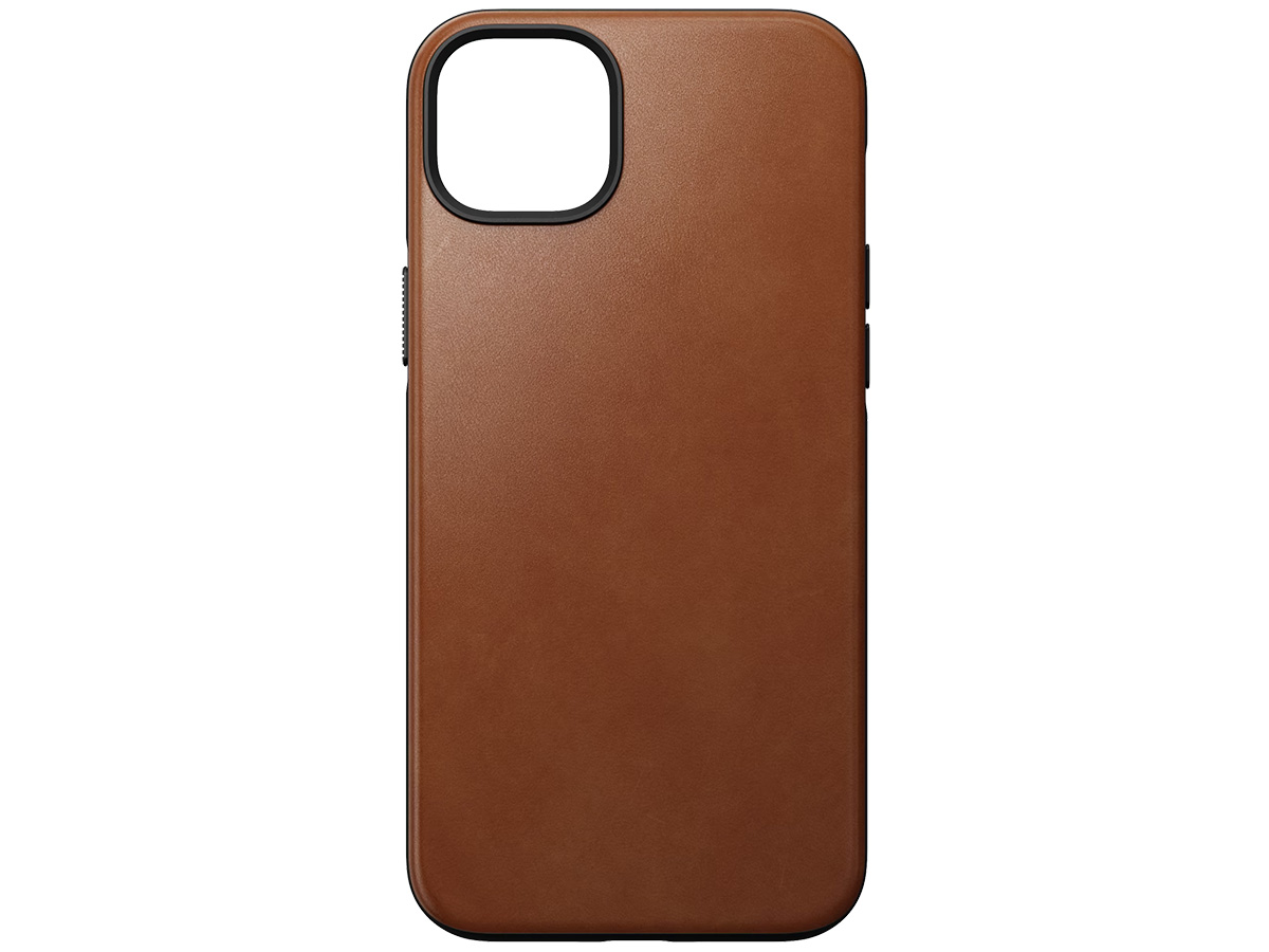 Nomad Modern Leather Case Cognac - iPhone 14 Plus hoesje