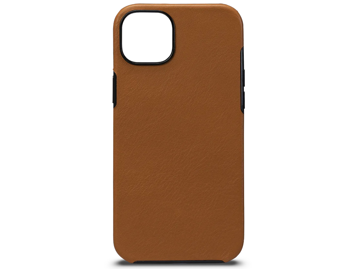 Sena 2in1 WalletBook Case Cognac - iPhone 14 Plus Hoesje Leer