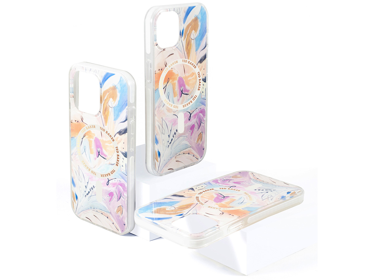 Ted Baker Art Print Anti-Shock Case MagSafe - iPhone 14 Plus Hoesje