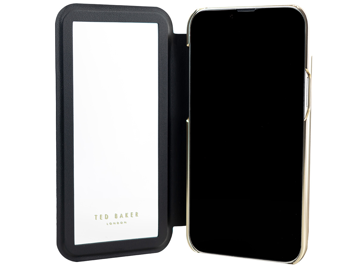 Ted Baker Monetan Mirror Folio Case - iPhone 14 Plus Hoesje