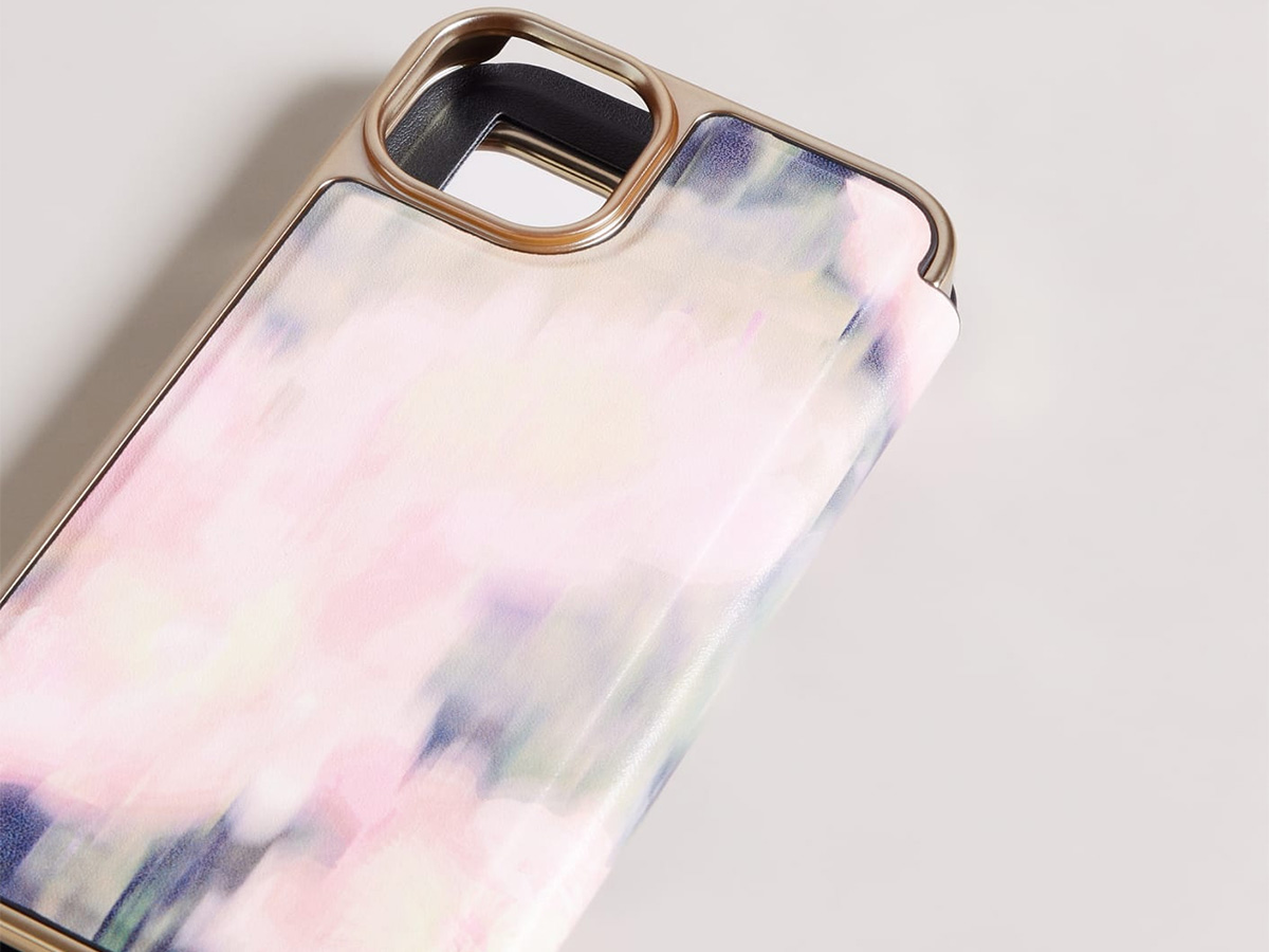 Ted Baker Monetan Mirror Folio Case - iPhone 14 Plus Hoesje