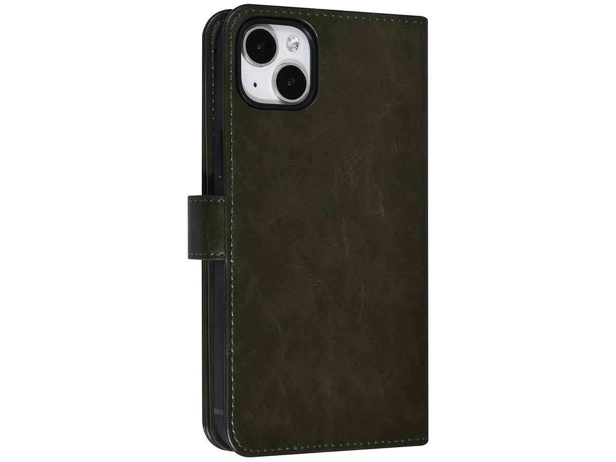 Uniq True Wallet XXL Case Groen - iPhone 14 Plus hoesje