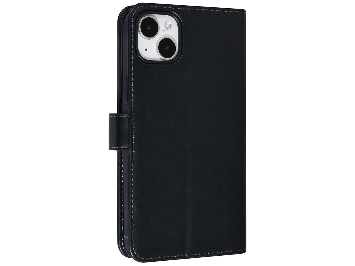 Uniq True Wallet XXL Case Zwart - iPhone 14 Plus hoesje