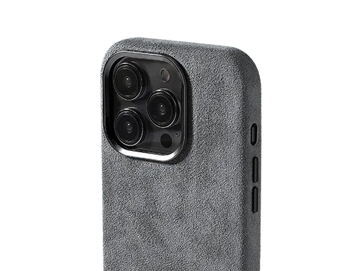 Alcanside Alcantara MagSafe Case Nardo Grey - iPhone 14 Pro hoesje