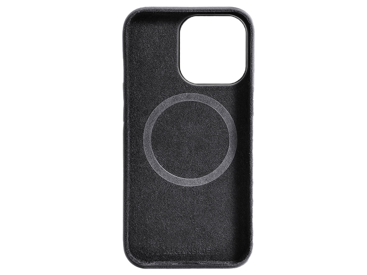 Alcanside Alcantara MagSafe Case Space Grey - iPhone 14 Pro hoesje