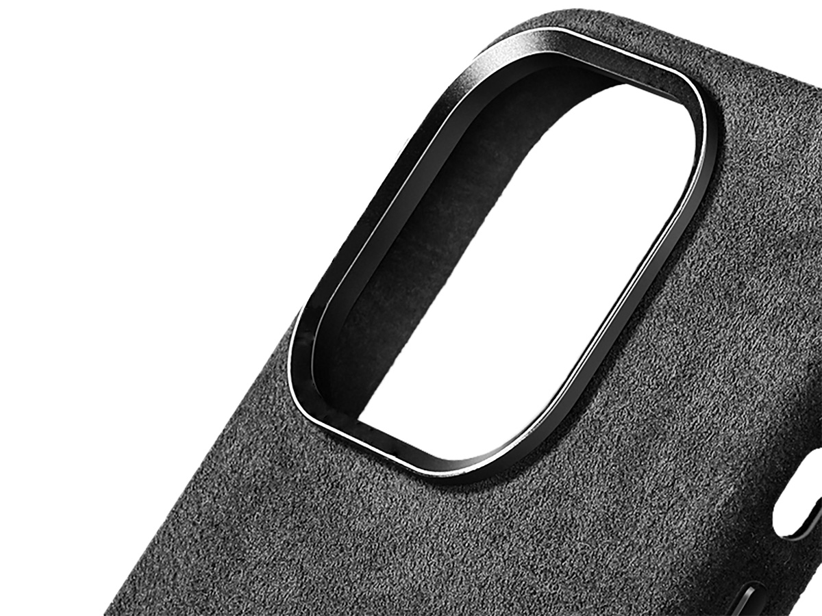 Alcanside Alcantara MagSafe Case Space Grey - iPhone 14 Pro hoesje