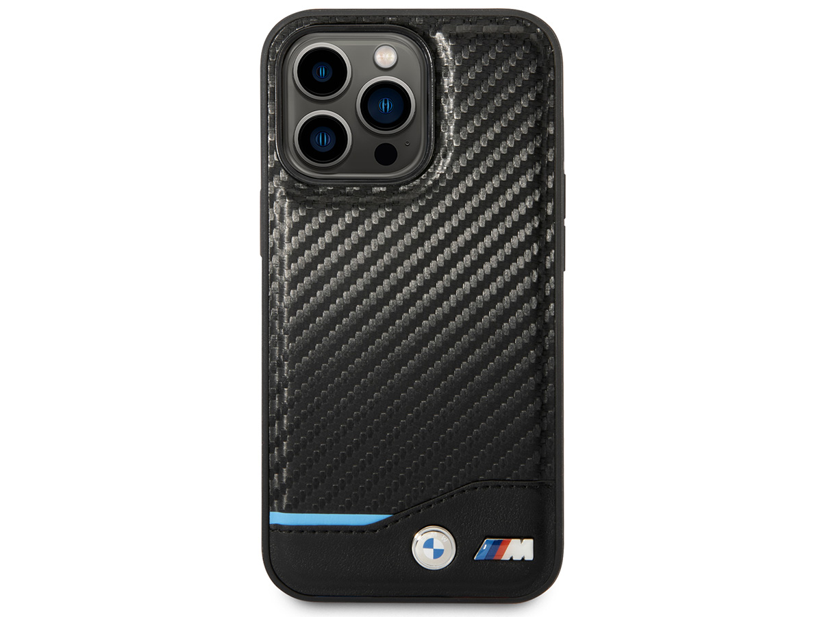 BMW M Carbon Look MagSafe Case - iPhone 14 Pro hoesje